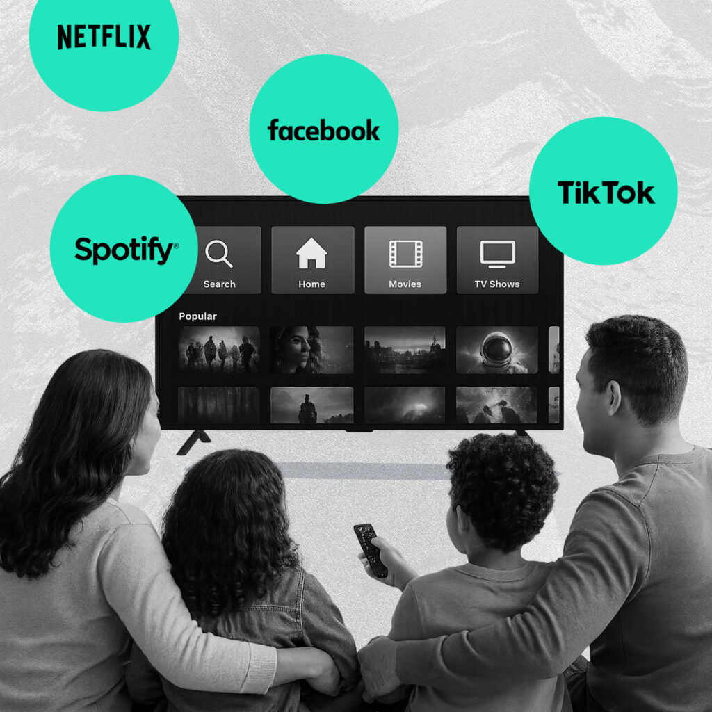 81% of Viewers Stream Through Smart TVs