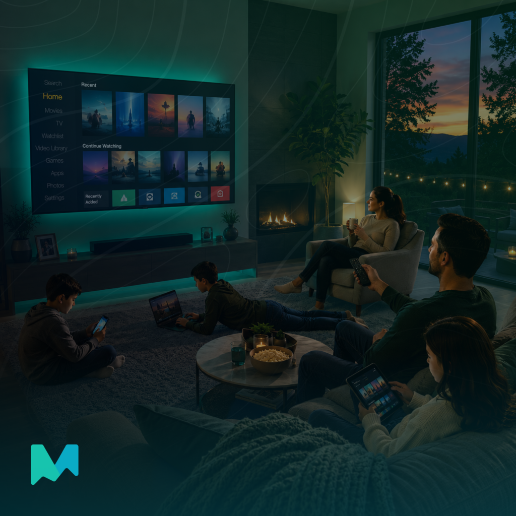 Converged TV Commands 38.5% of Daily Media Time